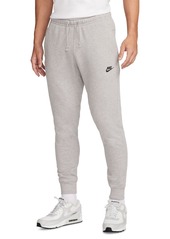 Nike Men's Sportswear Club Fleece+ Relaxed Fit Logo Sweatpants - Dark Grey Heather