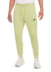 Nike Men's Sportswear Club Fleece+ Relaxed Fit Logo Sweatpants - Luminous Green