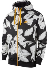 floral print hoodie