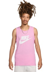 Nike Men's Sportswear Logo Tank Top - Pink Rise