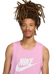 Nike Men's Sportswear Logo Tank Top - Pink Rise