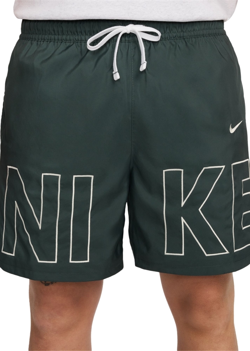 Nike Men's Sportswear Woven Flow Shorts - Vintage Green/(sea Glass)