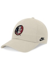 Nike Men's Stone Florida State Seminoles Legacy Club Swoosh Performance AdjustableÂ Hat - Stone