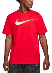 Nike Men's Swoosh Basketball Logo Graphic T-Shirt