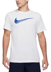 Nike Men's Swoosh Dri-fit Logo Graphic T-Shirt