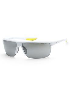 Nike Men's Tempest 71mm White Sunglasses
