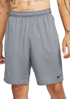 "Nike Men's Totality Dri-fit Unlined Versatile 9"" Shorts - Smoke Grey/black"