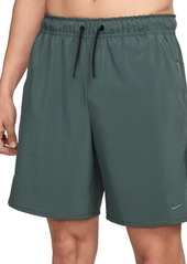 "Nike Men's Unlimited Dri-fit Unlined Versatile 7"" Shorts - Ashen Slate/black/(ashen Slate)"