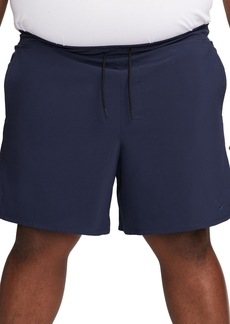 "Nike Men's Unlimited Dri-fit Unlined Versatile 7"" Shorts - Obsidian/black/obsidian"