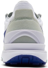 Nike Men's Waffle One Casual Sneakers from Finish Line - White, Royal Blue, Green