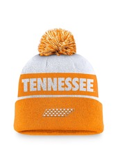 Nike Men's White/Tennessee Orange Tennessee Volunteers Primetime Peak Cuffed Knit Hat with Pom - White, Tennessee Orange