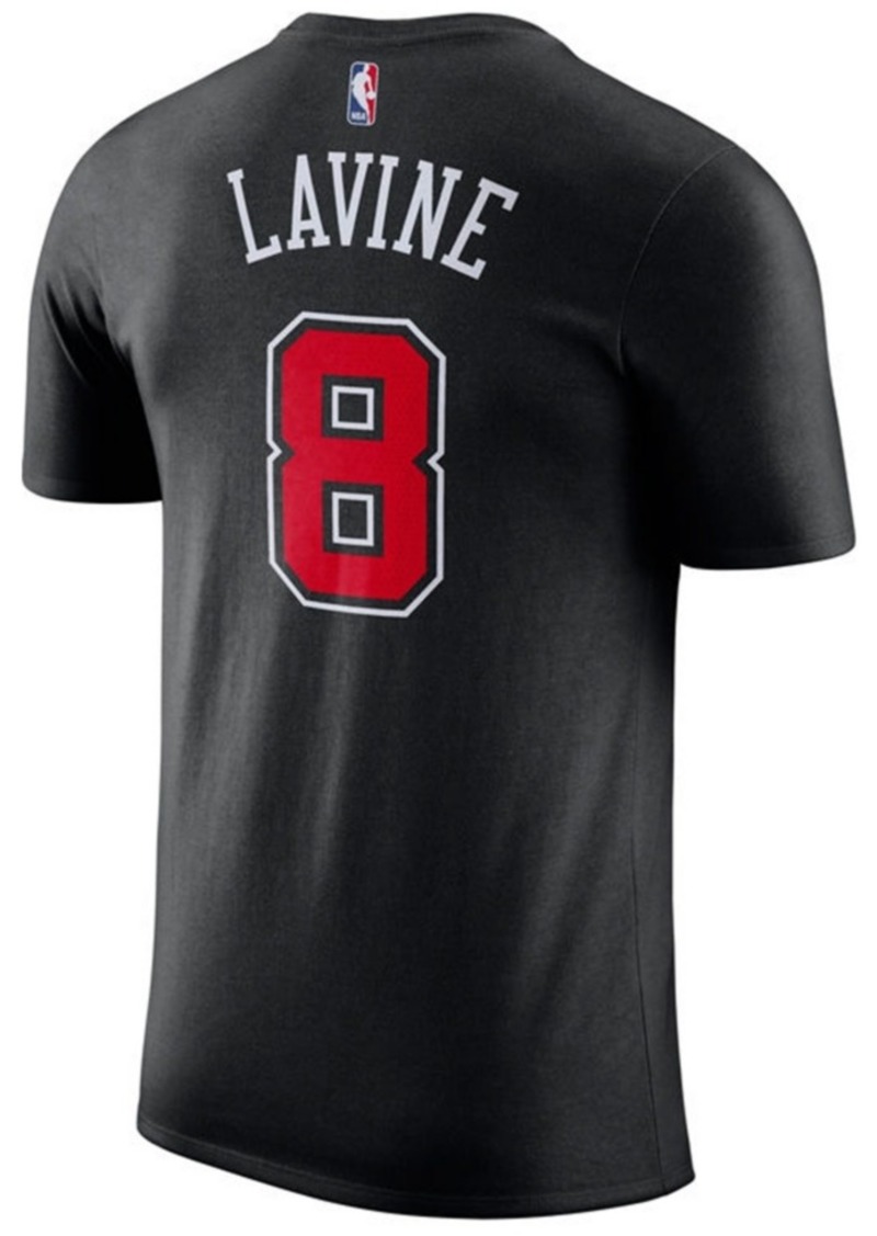 Nike Men's Chicago Bulls Zach LaVine #8 Red Dri-Fit Swingman Jersey, Medium