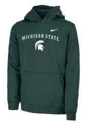 Nike Michigan State Spartans Youth Club Fleece Pullover Hooded Sweatshirt