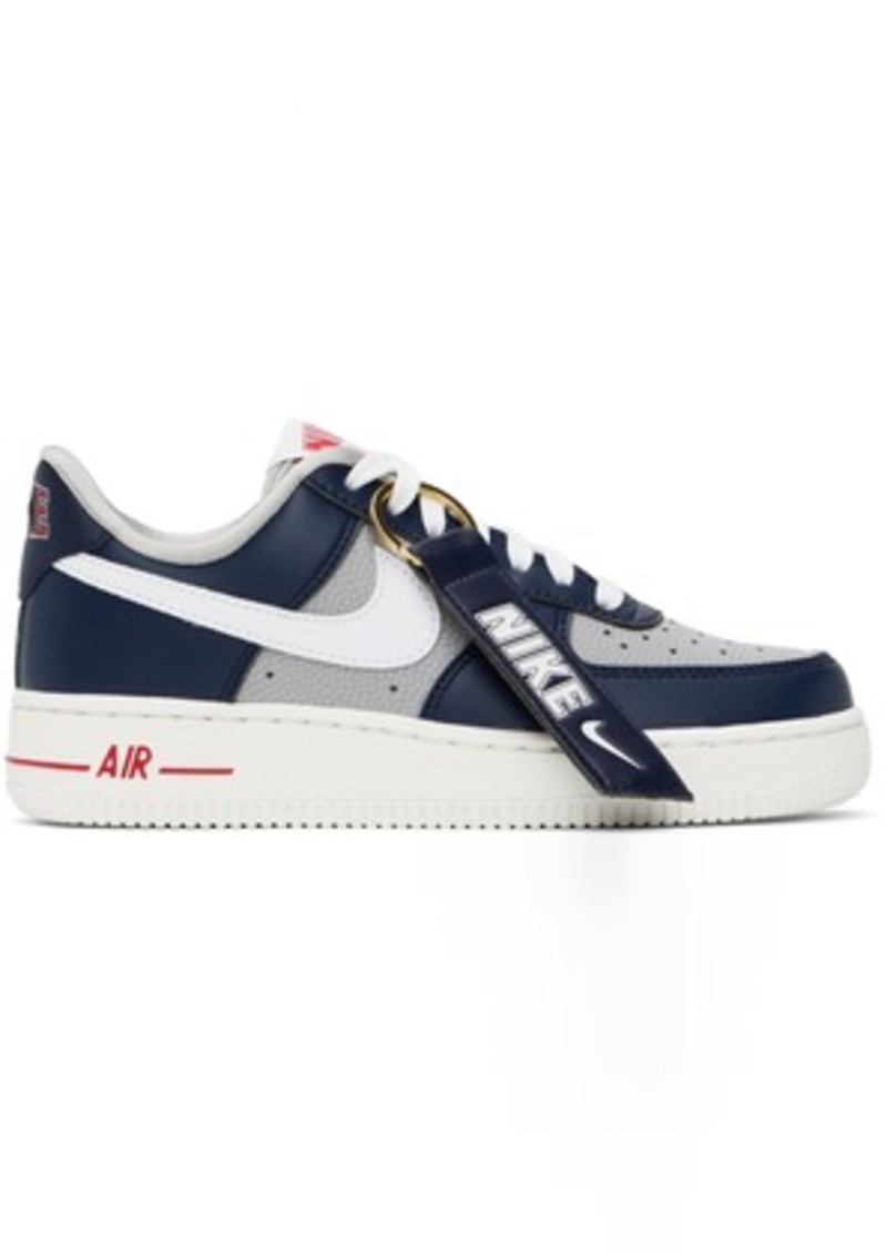 Nike Navy Air Force 1 '07 SE Sneakers