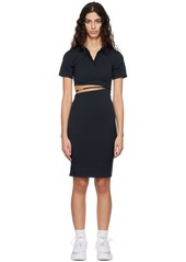 Nike Navy Jacquemus Edition Cutout Midi Dress