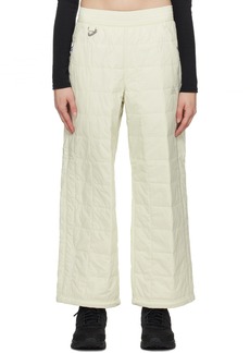 Nike Off-White Quilted Trousers