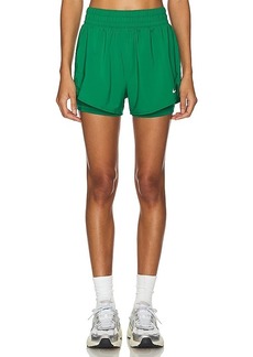 Nike One Dri-FIT High Waisted 2 in 1 Shorts