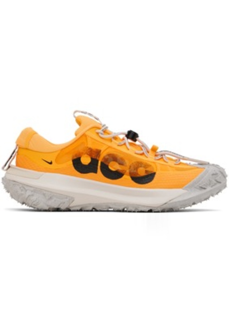 Nike Orange ACG Mountain Fly 2 Low Sneakers