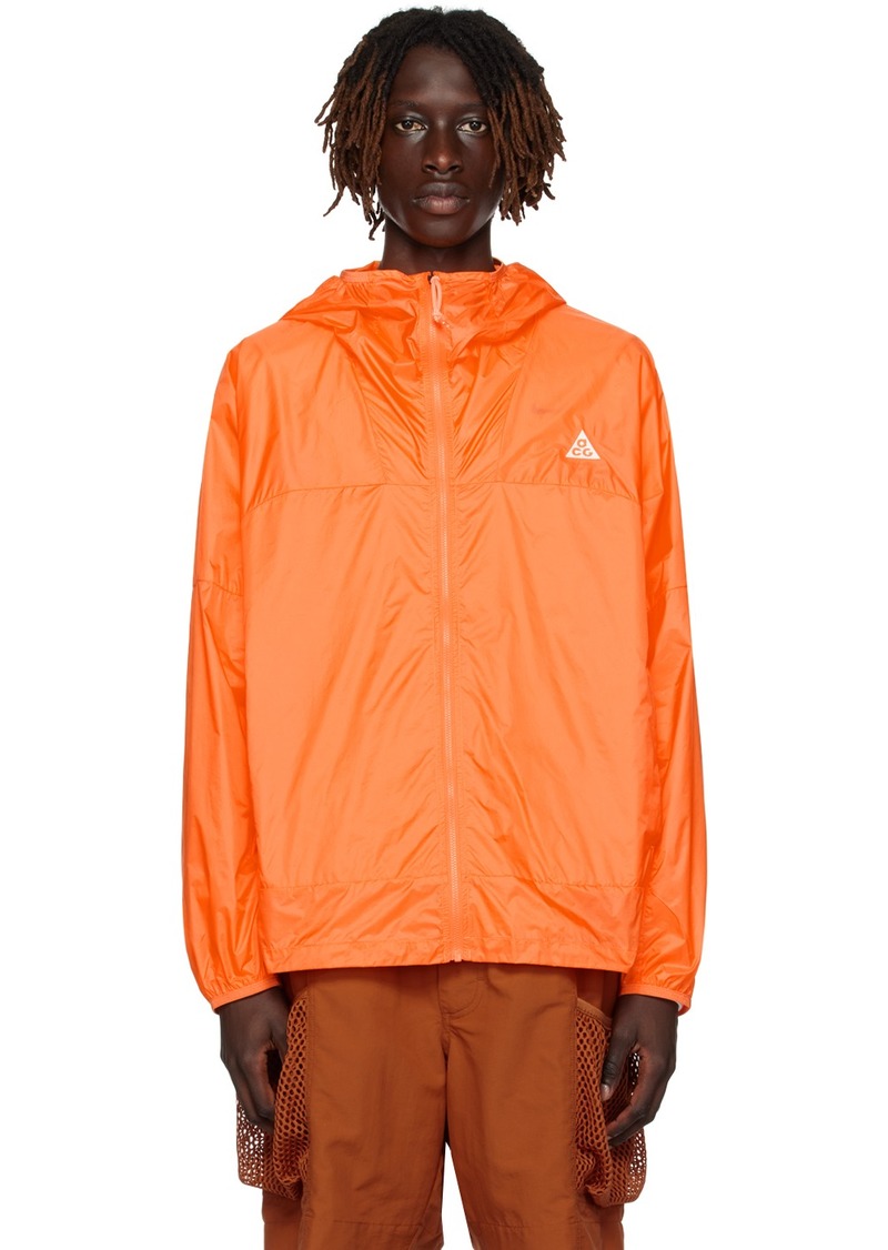 Nike Orange Cinder Cone Jacket