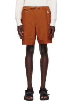 Nike Orange Snowgrass Shorts