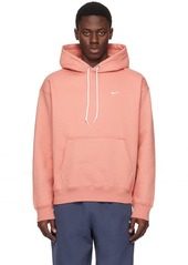 Nike Pink Embroidered Hoodie