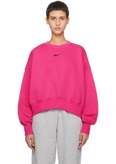 Nike Pink Over-Oversized Sweatshirt