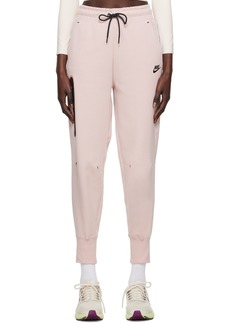 Nike Pink Sportswear Tech Lounge Pants