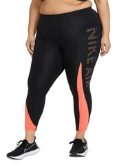 Nike Plus Color Blocked Running Tights