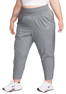 Nike Plus Size Dri-fit One Ultra High-Waisted Pants - Smoke Grey