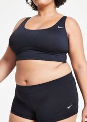 Nike Plus Size Essential Scoop Neck Midkini Top Banded Bikini Bottoms