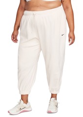 Nike Plus Size Therma-fit Loose Fleece Jogger Pants - Black/pale Ivory