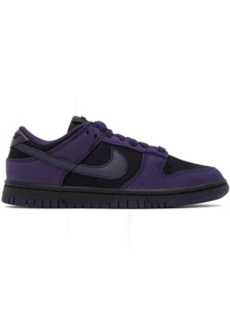 Nike Purple & Black Dunk Low LX Sneakers