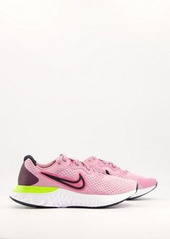 Nike Running Renew Run 2 sneakers in pink