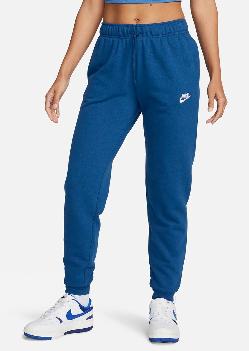 Nike Sportswear Club Fleece DQ5191-476 Jogger Women's L Court Blue Pants APP414