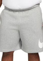 Nike Sportswear Club Men's Graphic Shorts - Grey Heather