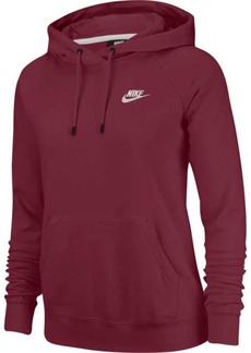 Nike Sportswear Essential Fleece Pullover Hoodie Maroon BV4124-638 Women's