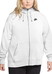 Nike Sportswear Essential Plus Size Full-Zip Hoodie