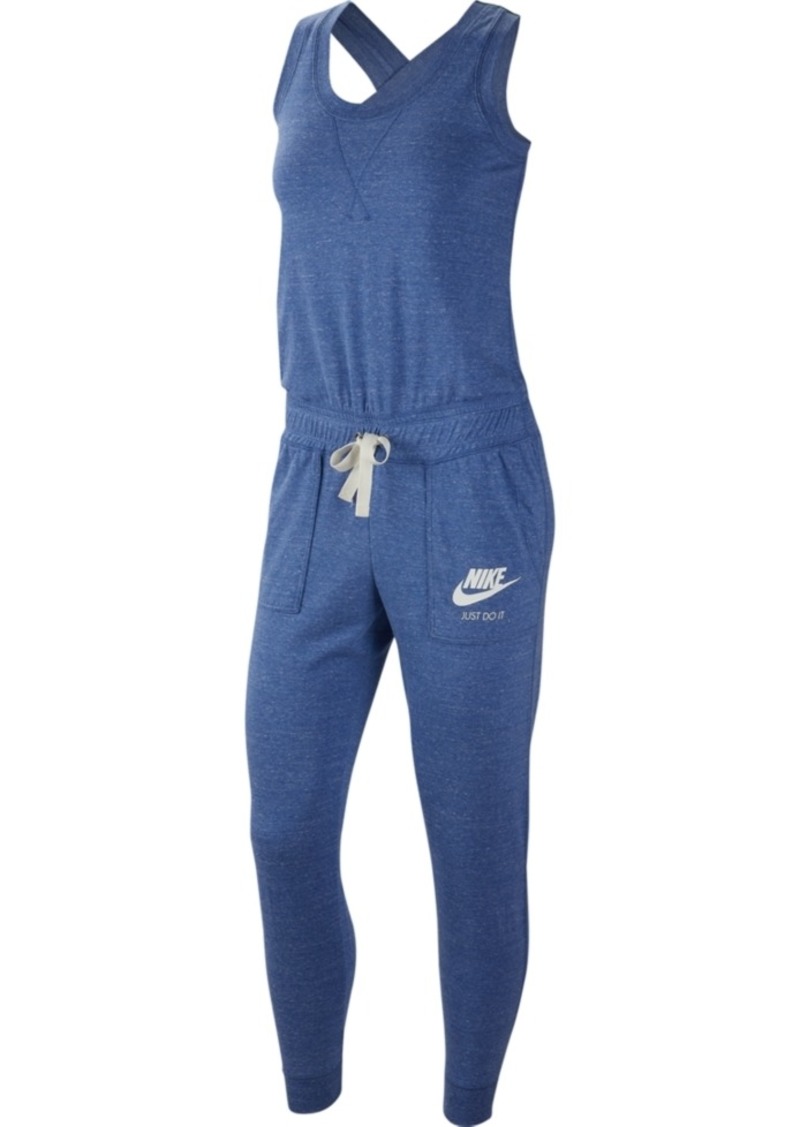 blue nike jumpsuit