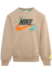 Nike Sportswear Little Boys Express Yourself French Terry Graphic Crewneck Sweatshirt - X0lhemp