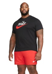 Nike Sportswear Men's Heritage Script Logo Short-Sleeve Crewneck T-Shirt - Black