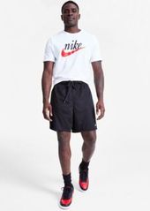 Nike Sportswear Mens Heritage Script Logo T Shirt Totality Dri Fit Shorts Casual Sneakers From Finish Line