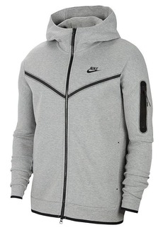 Nike Sportswear Tech Fleece CU4489-603 Men's Grey Heather Full-Zip Hoodie DTF439