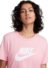 Nike Sportswear Women's Essentials Logo T-Shirt - Stadium Green