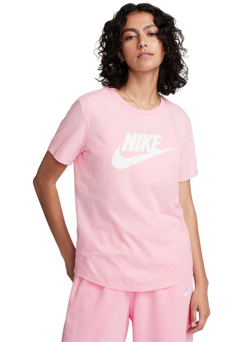 Nike Sportswear Women's Essentials Logo T-Shirt - Soft Pink