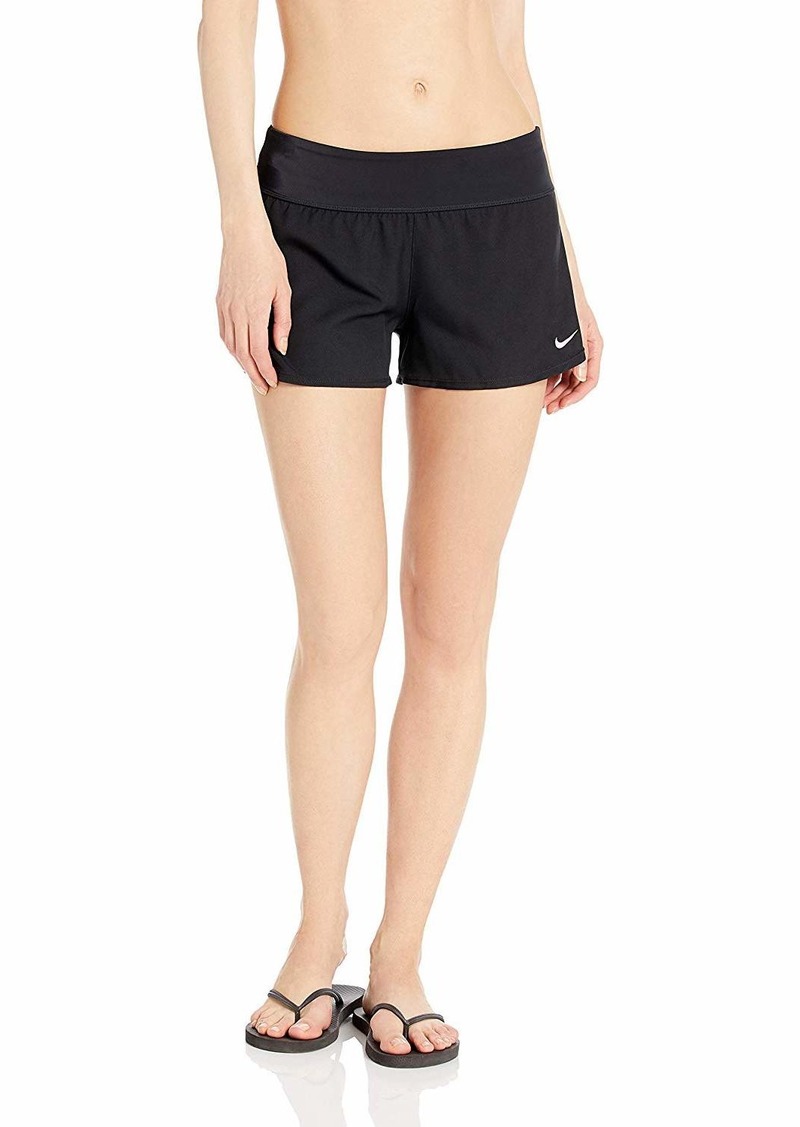 NIKE Swim Women's Standard Solid Element Swim Boardshort