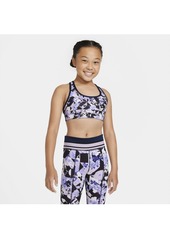 Nike Swoosh Big Girl's Printed Reversible Sports Bra
