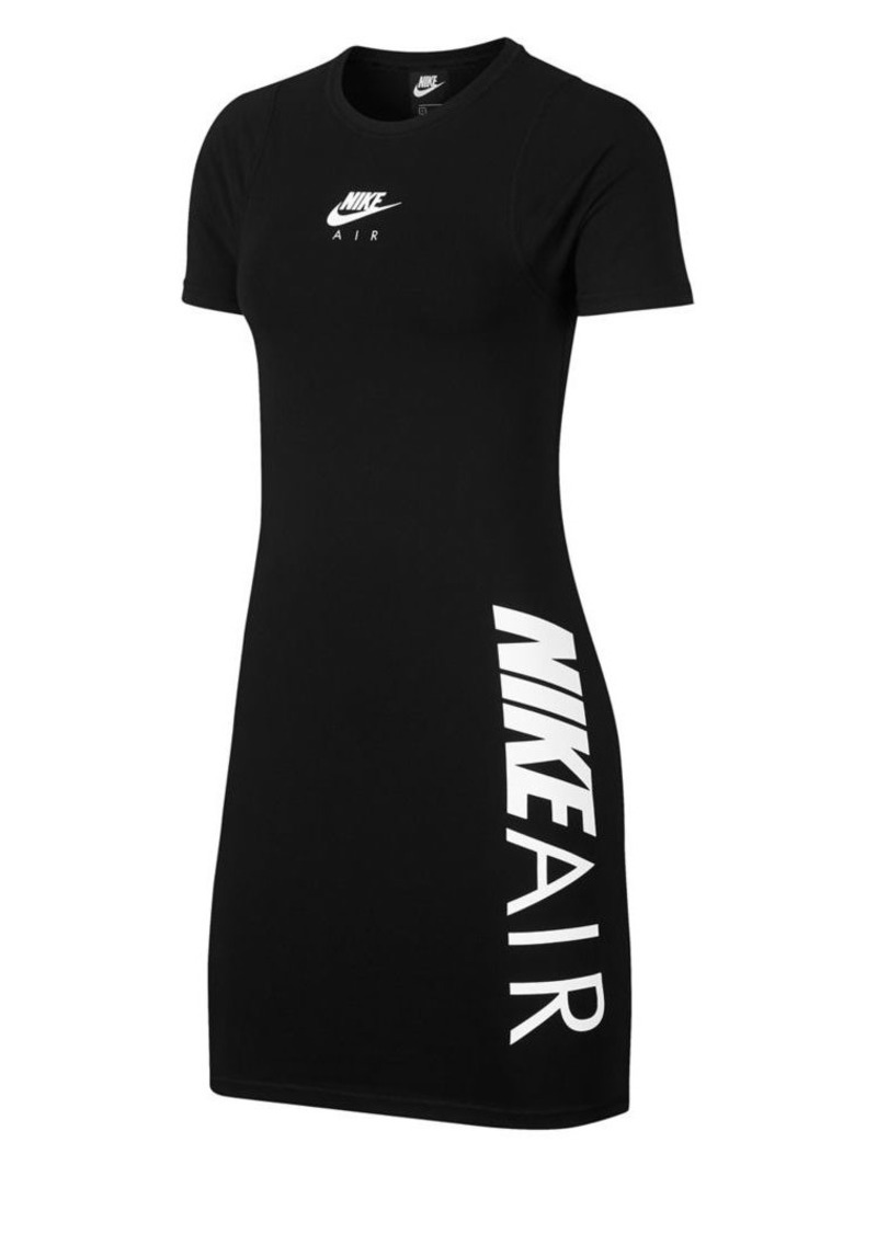 Online nike t shirt dress black