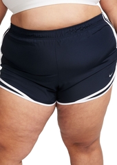 Nike Tempo Women's Running Shorts Plus Size - DARK OBSIDIAN