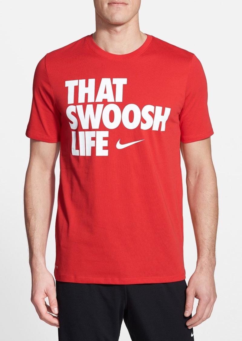 Nike Nike 'That Swoosh Life' Dri-FIT Graphic T-Shirt | T Shirts