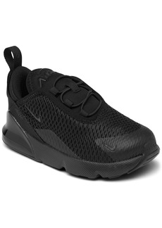 Nike Toddler Boys & Girls Air Max 270 Casual Sneakers from Finish Line - Black, Black